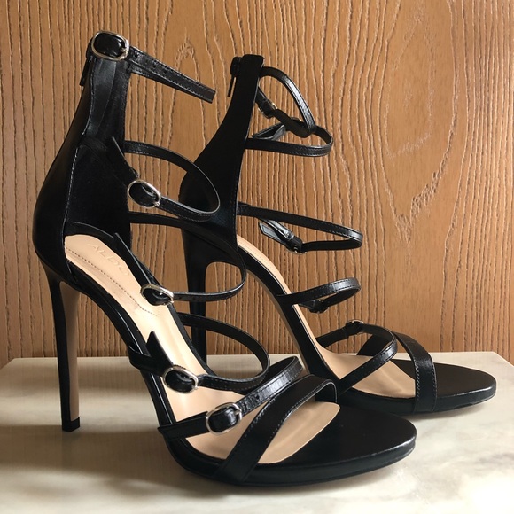 Aldo Shoes - Black Aldo Strap Heels Aldo Shoes - Black Aldo Strap Heels
